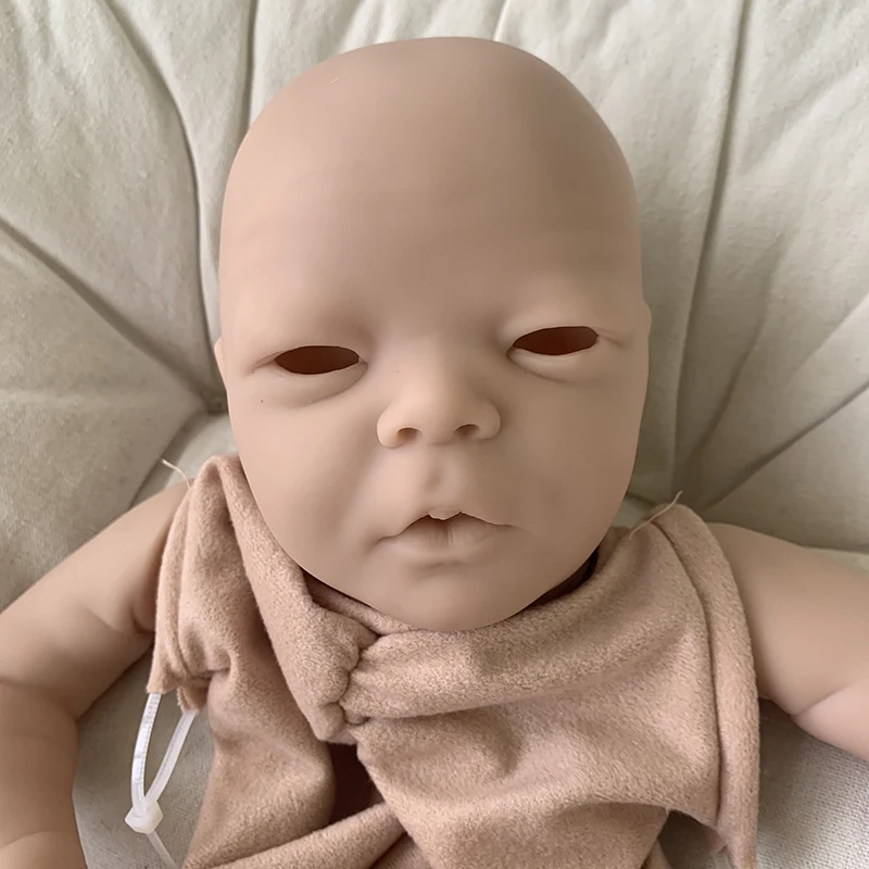 

17inch Reborn Doll Kit Darren Soft Vinyl Unpainted Unfinished Blank Doll Kit Handmade Baby Doll Parts Doll Toys Gift