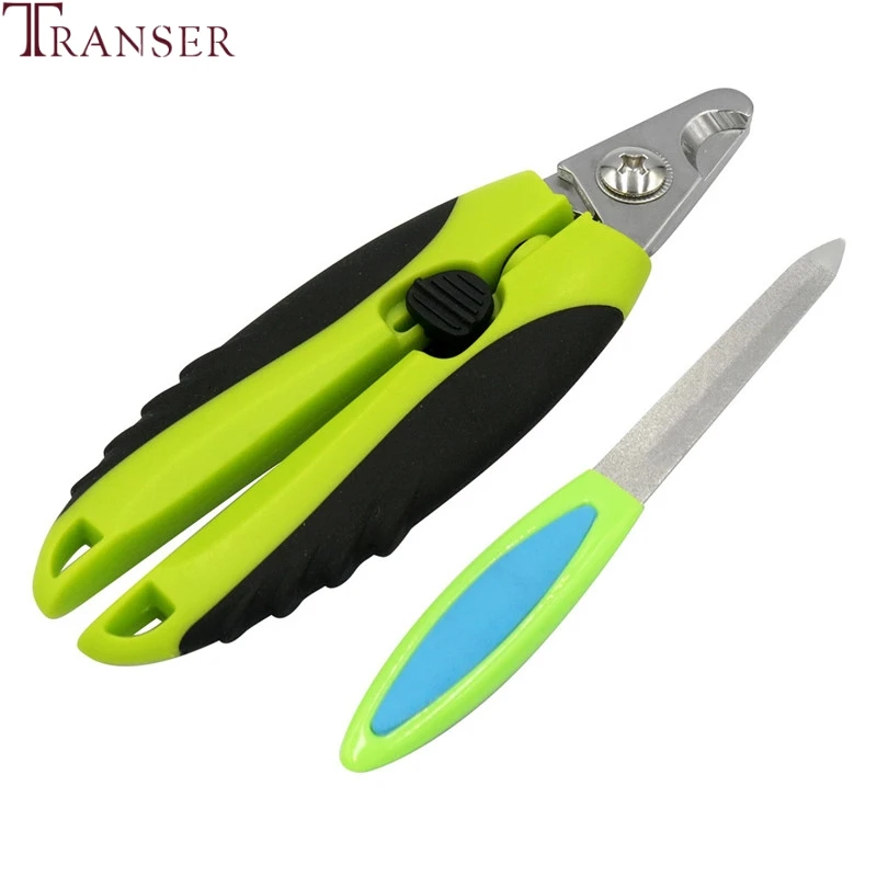 Transer Professional Stainless Steel Pet Nail Clippers Scissors for Small Dogs Cats Pets Claw Cutter Files Grooming 204 | Дом и сад