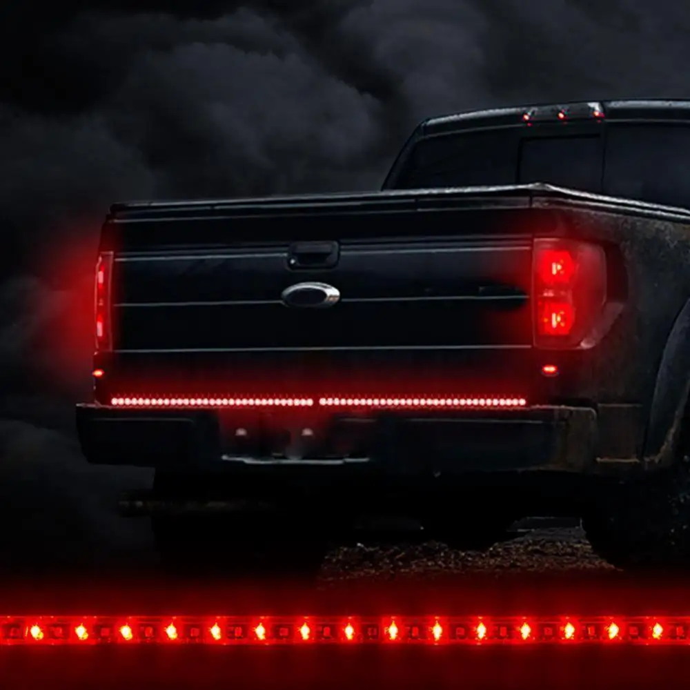 

55% Hot Sales!!60/48Inch Flexible LED Truck Tailgate Light Strip DRL Stop Lamp Turn Signal