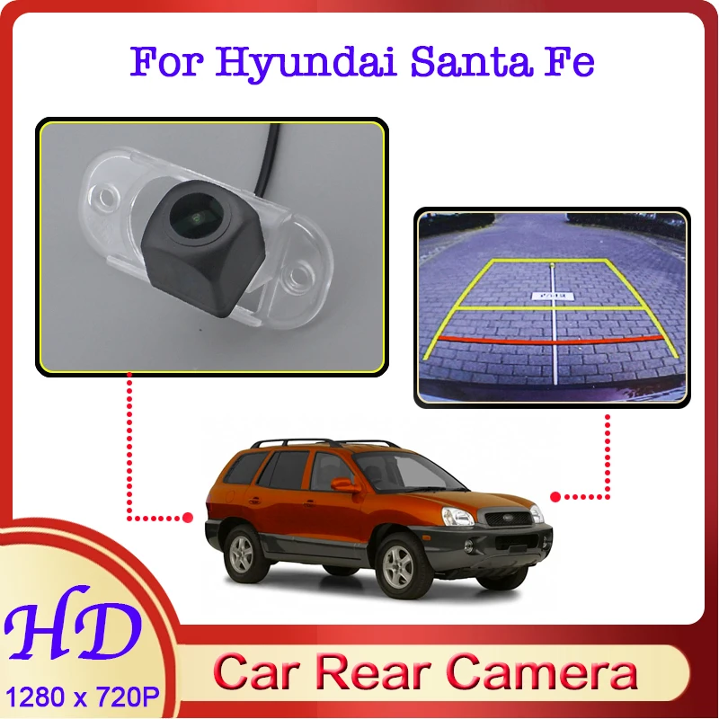 Автомобильная камера заднего вида рыбий глаз для Hyundai Santa Fe/Santa Fe Classic SM 2000 ~ 2006