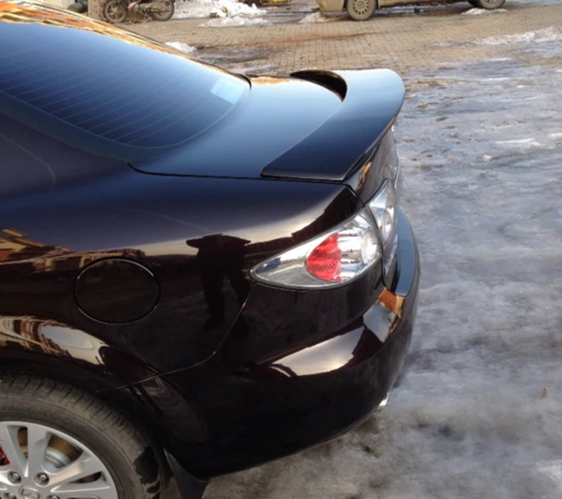 Спойлер для Mazda 6 2006 2013 Mazda6 Sedan JPK спойлер из АБС пластика цвет заднего крыла