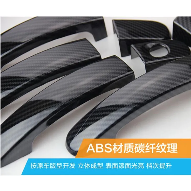 Хромированные накладки на дверные ручки из АБС пластика автомобильные