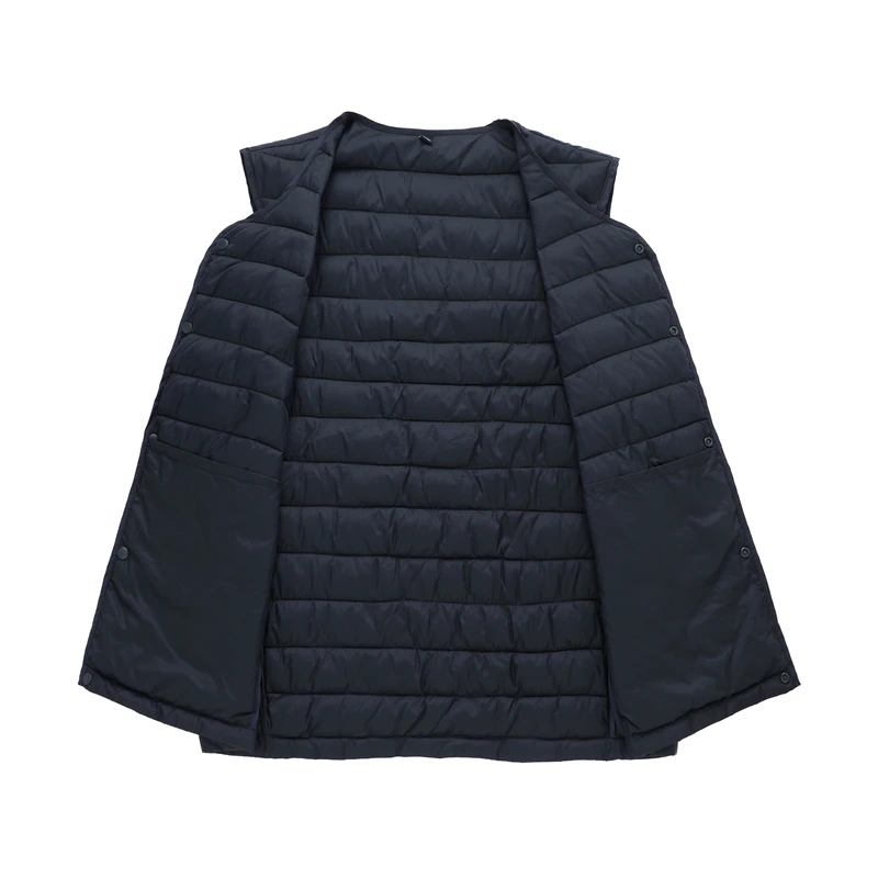 Жилет Мужской Хлопковый водонепроницаемый ульсветильник без воротника теплая