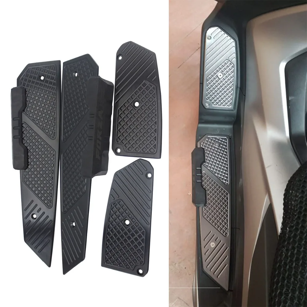 Мотоцикл модифицированный Forza CNC подножка подножки алюминиевые коврики пластины педалей для Honda MF13 Forza300 Forza250 Forza125