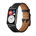 Сменный кожаный ремешок для Huawei Watch Fit, браслет для часов, аксессуары для часов Huawei