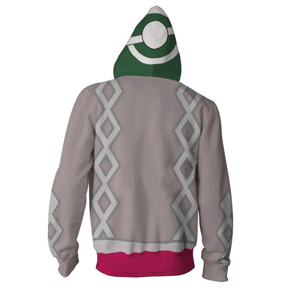 Толстовка с принтом Покемон меч/щит Глория куртка капюшоном толстовка на молнии