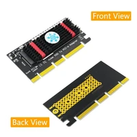 converter card high quality nvme ssd to pci e adapter card cooling sheet long service time high strength connector card