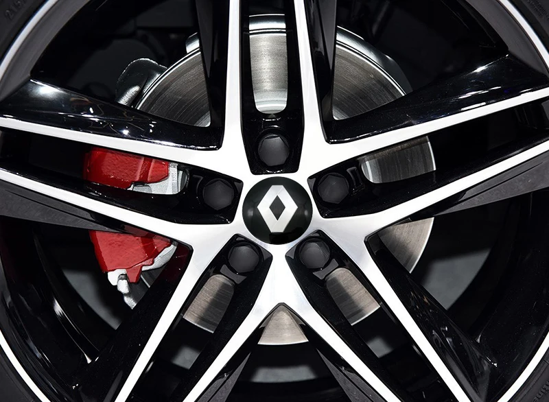 

4pcs 56/65mm Car Wheel Center Cover Stickers Emblem For Renault Twingo Clio 4 5 Captur Megane 2 3 Duster Fluence Logan Koleos KP