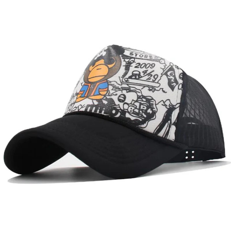 

Sun High Quality Baby Boys Girls Snapback Hats Children Baseball Caps Kids Cartoon Hip Hop Hat newborn photography props cap