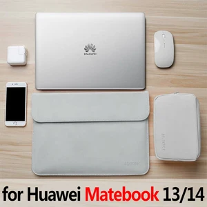 matte laptop sleeve case for huawei matebook 13 inch honor magicbook 14 notebook bag for matebook d 15 e x pro 13 9 15 6 women free global shipping