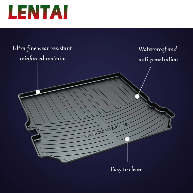Автомобильный Противоскользящий коврик-багажник для Land Rover Discovery 3 4 L550 Freelander 2 Range