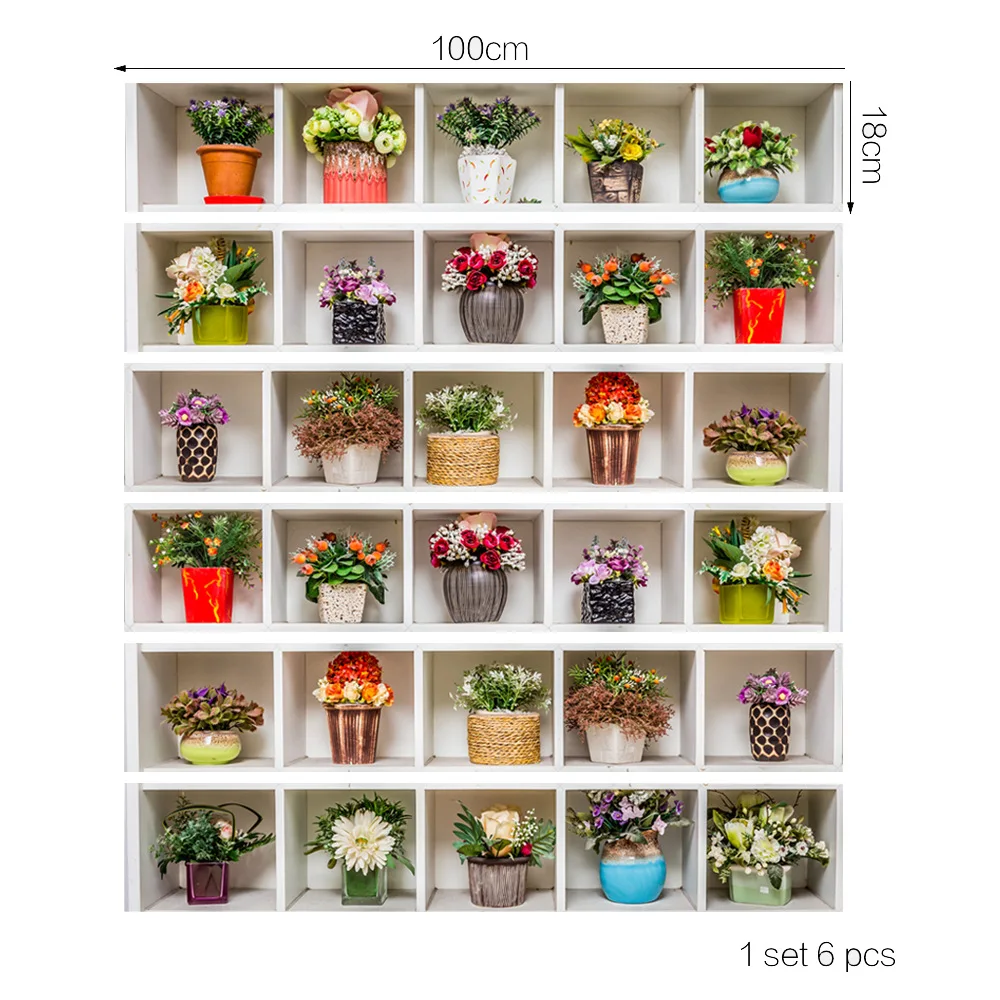 Funlife скандинавские свежие зеленые растения в горшках декоративные стены