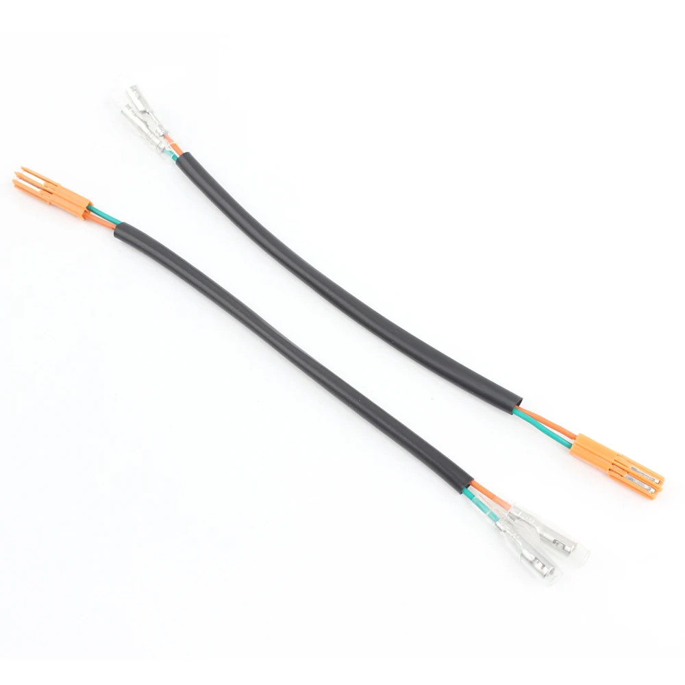 

Аксессуары для мотоциклов, 2-контактный разъем, указатели поворота, проводной адаптер, вилки для Kawasaki Ninja Z123 Z250 Z300 Z650 Z900