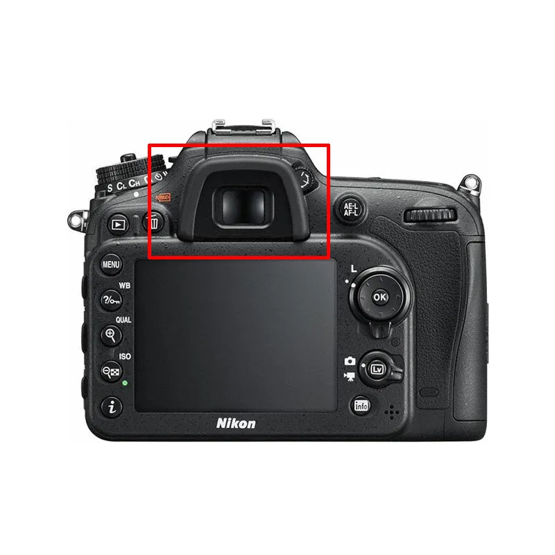Зеркальная камера окуляра видоискателя DK 23 наглазник для NIKON D100 D200 D300 D600 D7000 D7100 D90