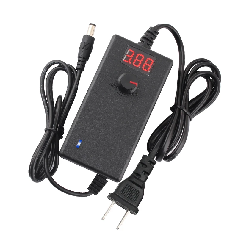 Регулируемый 3V 24V 1A адаптер Универсальный переменного тока в постоянный ток 220V 110V