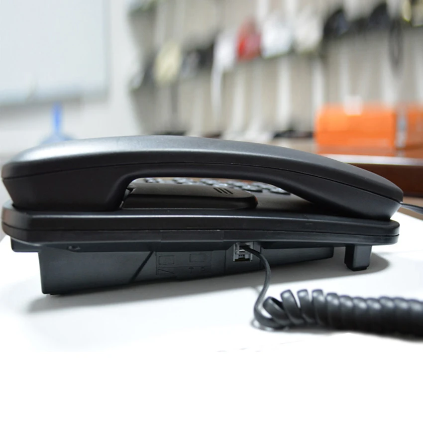 Проводной настольный настенный телефон с определителем номера регулируемая