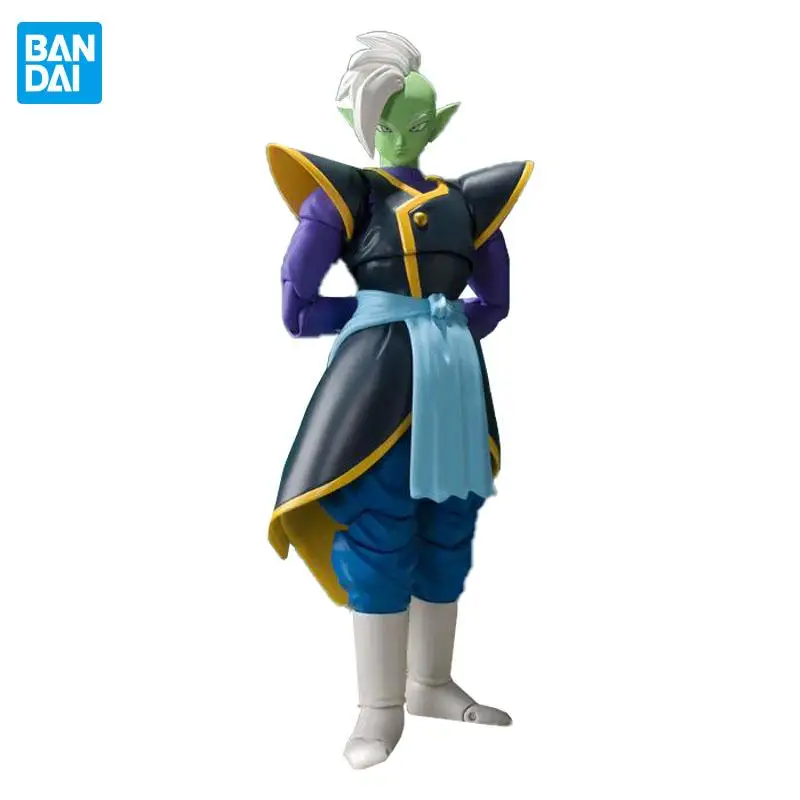 

Original Bandai Dragon Ball Zamasu World King God Limited Edition SHF Movable Joints Collector's Edition Model Toy Gift