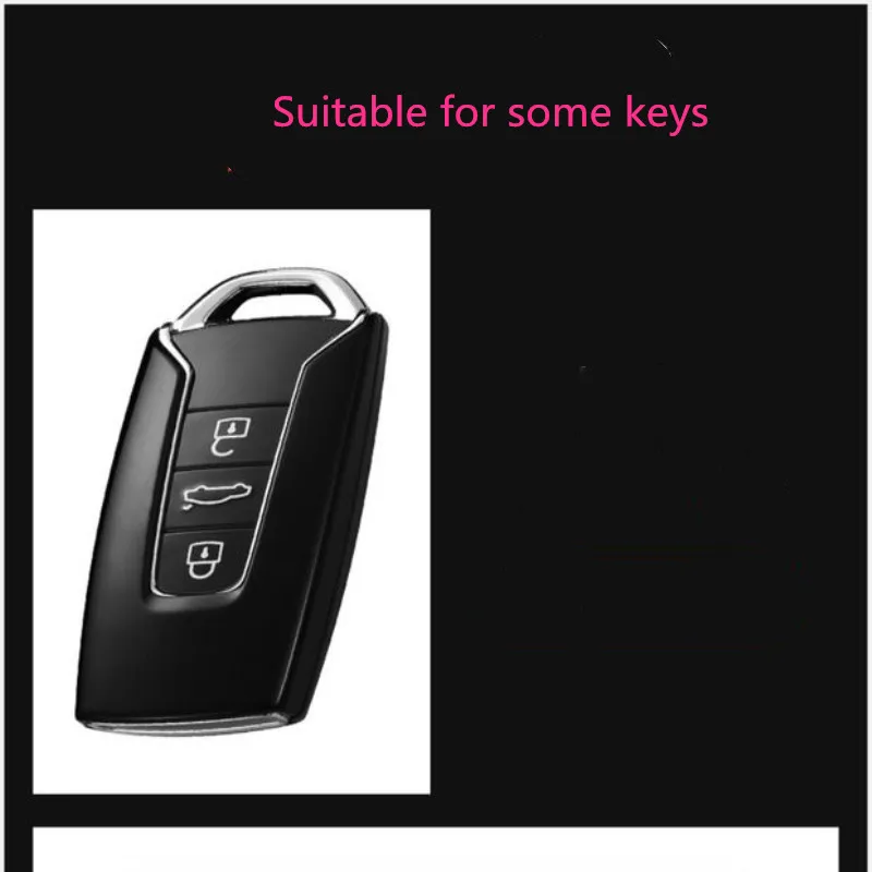 Чехол для ключей из натуральной кожи оцинкованный сплав volkswagen vw touareg 2018 2019 сумка