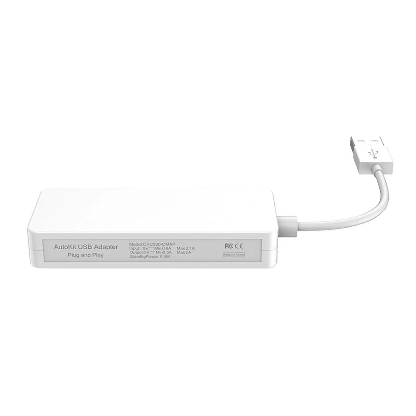 

Проводной USB-ключ для Android-навигатора, белый