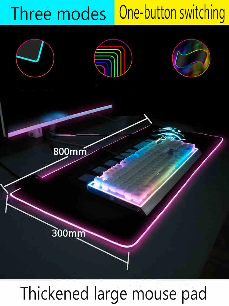 Mairuige серия посвященная природе RGB Мышь цветные светящийся светодиодный