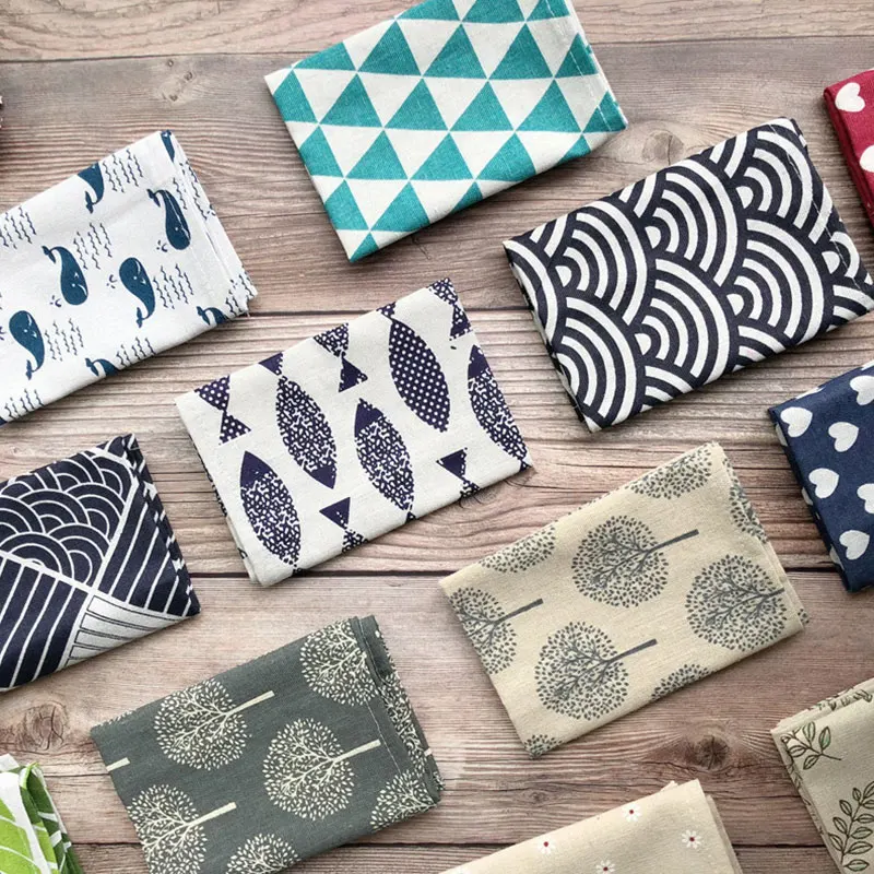 

1pc Kitchen Towels Classic 100% Natural Cotton Tea Towels Dish Cloth Absorbent Lint-Free Machine Tableware Household Towel