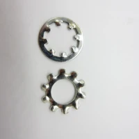 m3m4m5m6m8m10m12 m20 304 stainless steel internal toothed gasket washer lock washer external teeth lock washer