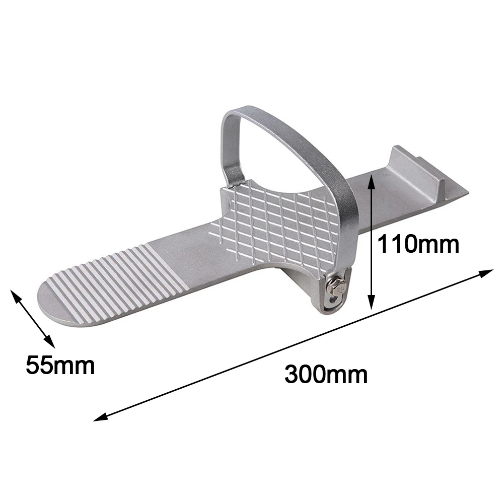 

Multifunctional Plate Strong Alloy Board Lifter Door Foot Use Drywall Lightweight Simple Anti Slip Control Repair Hand Tool