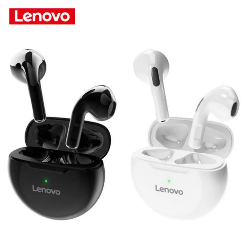

2021 New Lenovo HT38 Wireless Headphones Sports Earphone Stereo Bluetooth Earbuds Noise Cancellation Earphones For iPhone 12
