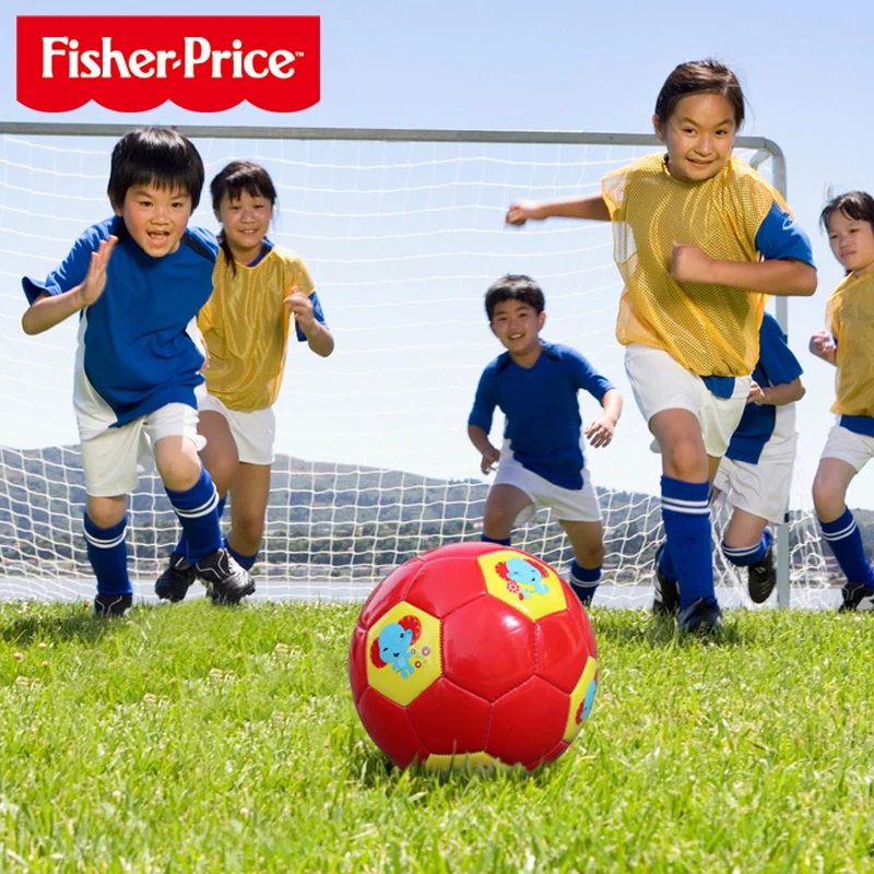 Fisher Price детские футбольные Игрушечные Мячи тренировочный мяч студенческий