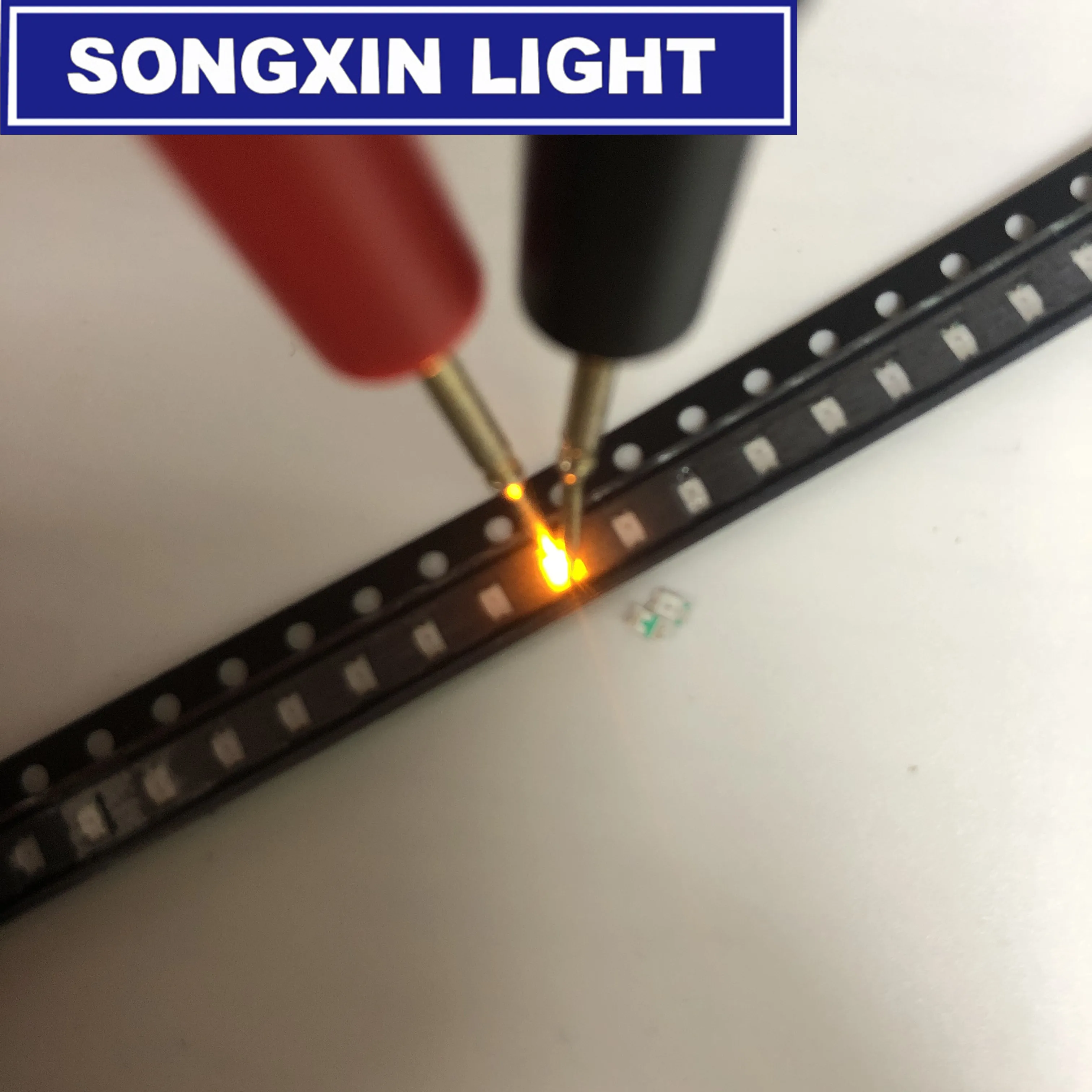 100 шт. 0805 Желтый SMD светодиодный s супер яркий диоды для подавления переходных