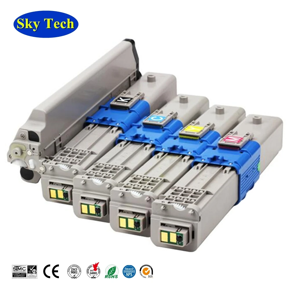 Восстановленный картридж с тонером C310 для Okidata C330 C530 C510 C331 C531 MC361 MC561 MC362 MC562 MC352 |