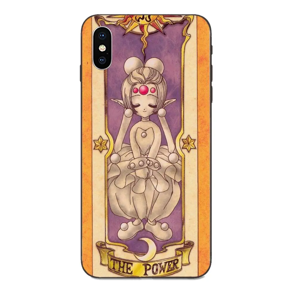 Клоу карты Cardcaptor Sakura для Galaxy A8 A9 звезды Примечание 4 8 9 10 S3 S4 S5 S6 S7 S8 S9 S10 Edge Lite Plus Pro