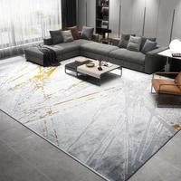 soft modern abstract rugs and carpet for home living room yellow striped non slip sofa floor mat nordic carpets for bed room mat