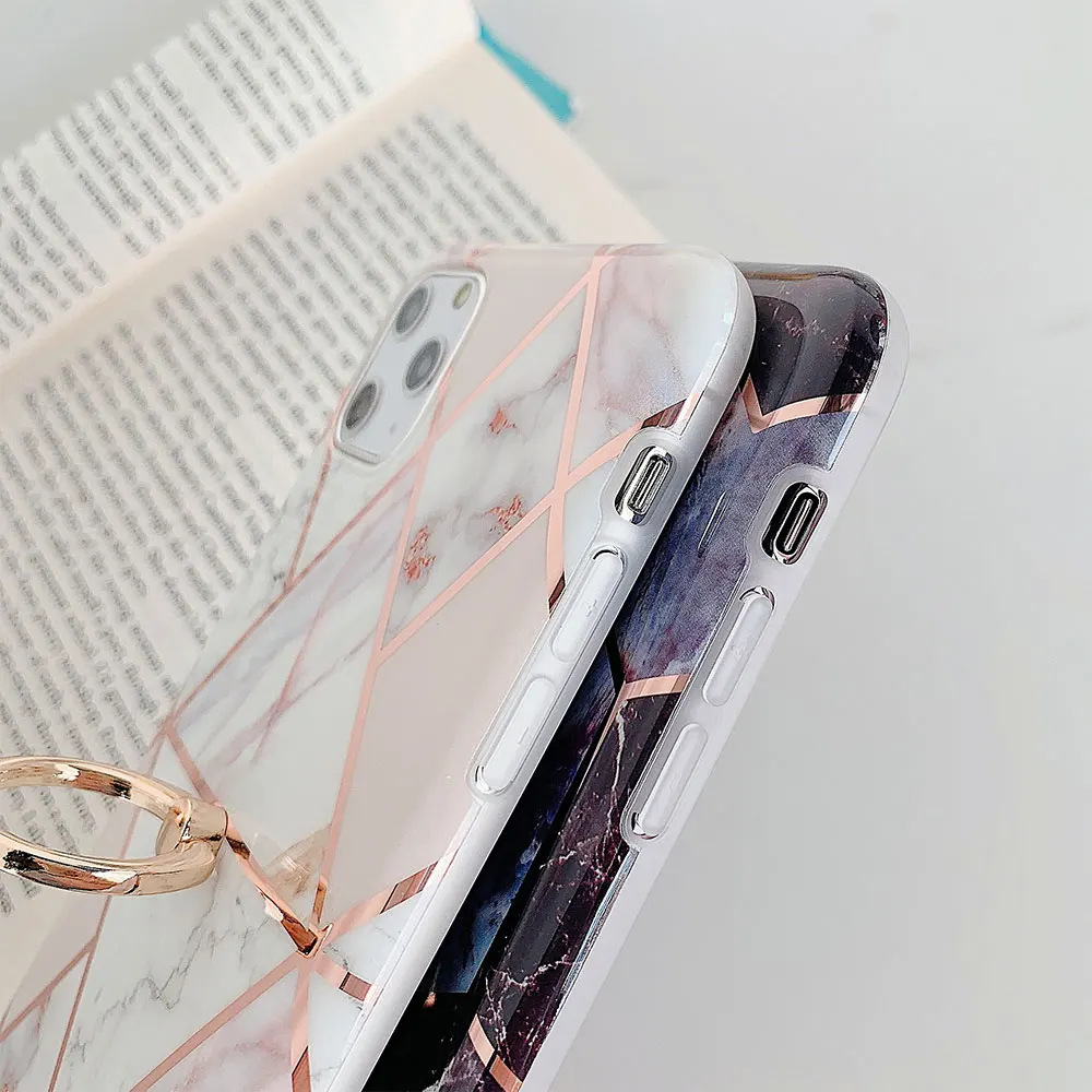 Чехол KISS мраморный чехол для телефона iPhone 11 Pro Max Глянцевая Силиконовая задняя