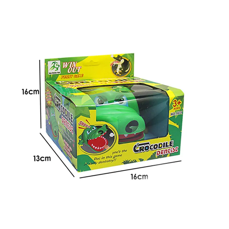 Игрушка для детей 16 см Hoax крокодил дантист Bitie игра на палец забавная хитрая
