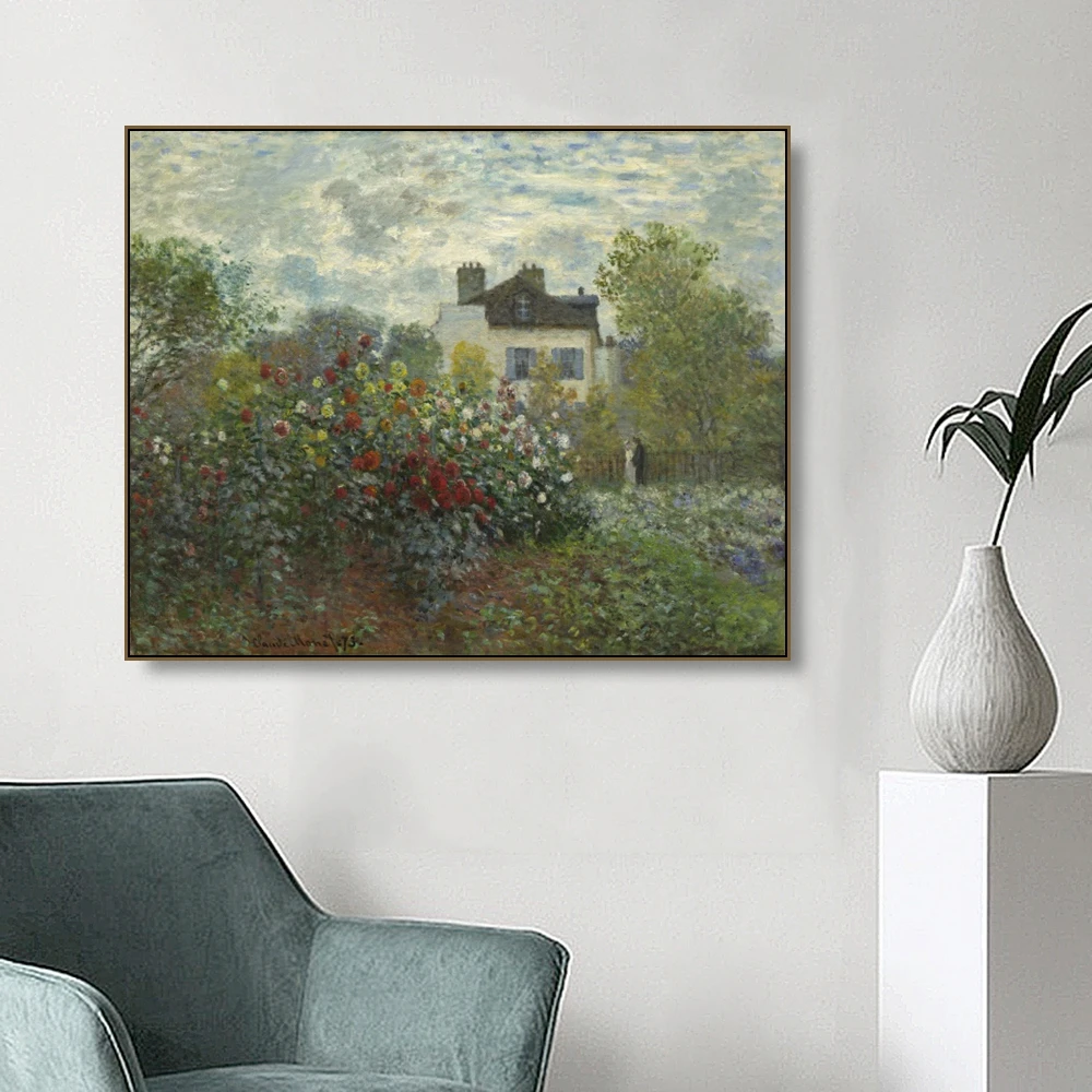 Руин город знаменитые Oill картины стены искусства холст с печатью постера