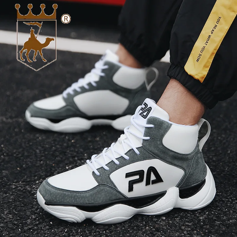 BACKCAMEL/Новинка Мужская обувь сезон осень зима цвет черный белый Повседневная