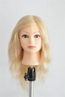 mannequin head salon 100 real hair 22 blonde training hairdressing practice cosmetology mannequins hair stylin with free clamp