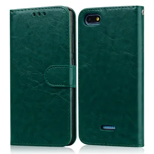 Чехол-книжка для Xiaomi Redmi 6A, мягкий, силиконовый, с отделением для карт