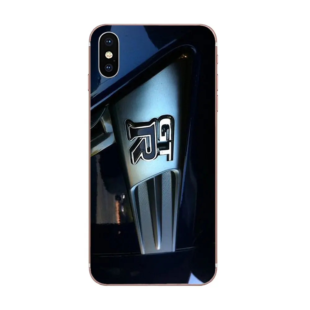 Jdm автомобиль Nissan Gtr металлический логотип мягкий Чехол для телефона чехол Apple iPhone