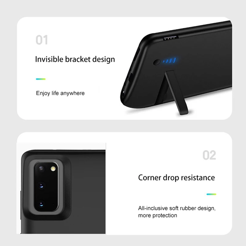 

Charging case For Honor 9 10 20 V10 V20 V30 pro note 10 power bank cases external battery chargers for honor 10 9