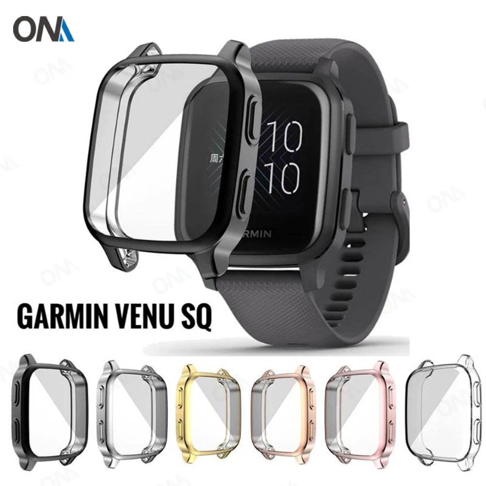 Защитный чехол для экрана Garmin Venu SQ ультра тонкий мягкий смарт-часов Sq музыкальный