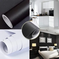Vinyl Matte Waterproof Self Adhesive Wallpaper Easy Using Wall Sticker for Living Room Kitchen Furniture Cabinet Home Decor Film