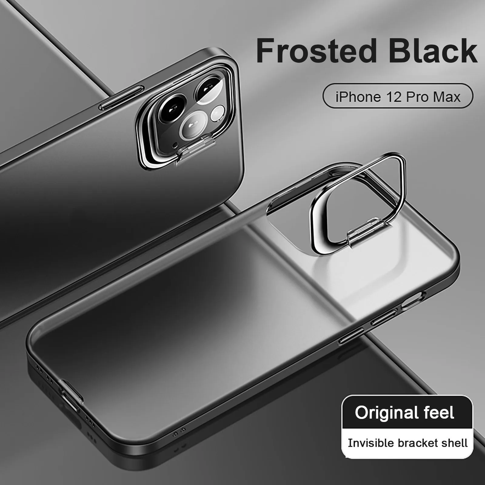 Для Iphone12promax (6 7) чехол для телефона задняя крышка прозрачная защита от ударов при