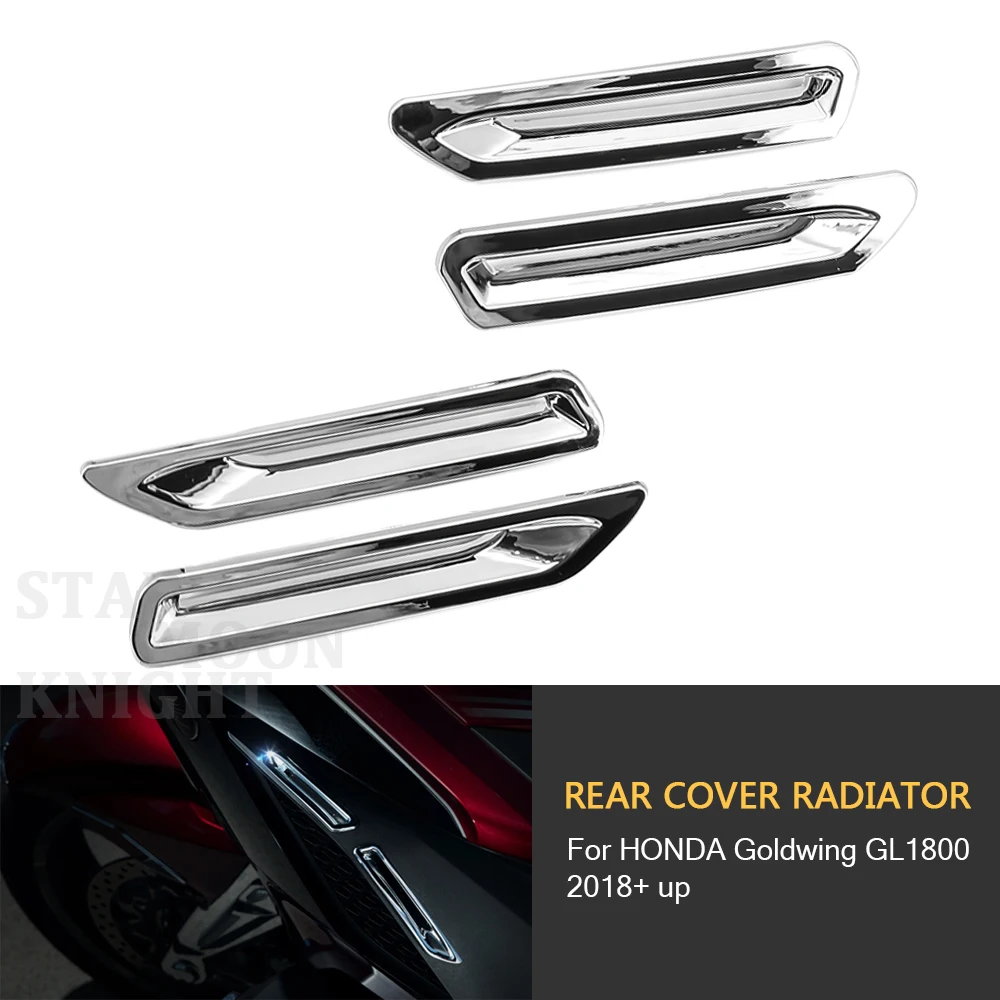 

For Honda Goldwing GL 1800 GL1800 2018 2019 F6B 2018 2019 Motorcycle chrome decorative cover radiator slot trim