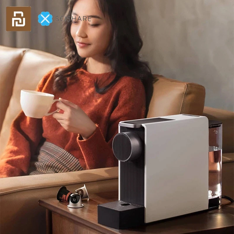 Xiaomi капсула кофе машина молотый Эспрессо кофеварка горячей и холодной