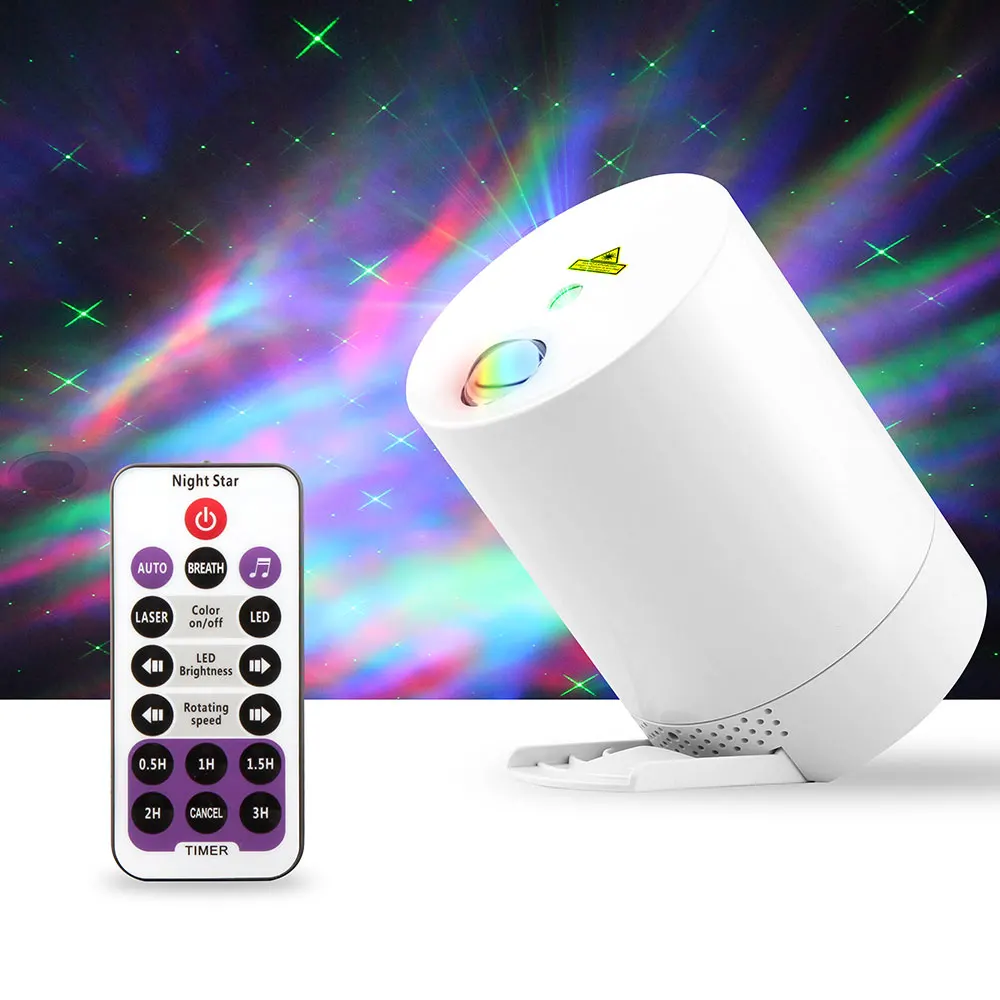 Звездный проектор светодиодный Ночной светильник звездное небо потолок USB