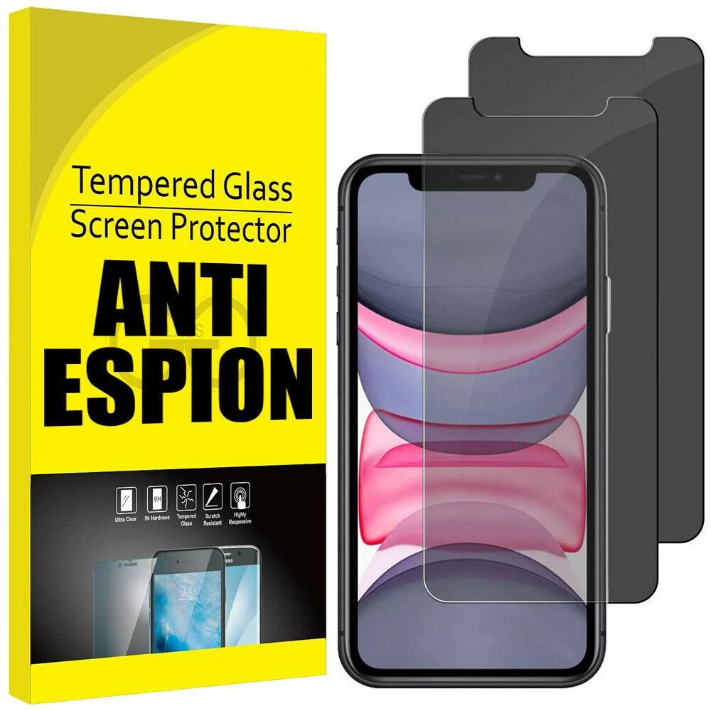 

Verre Tremp For iPhone Vitre Protection Ecran Anti Espion 12 11 Pro Max/Xs/XR/X SE