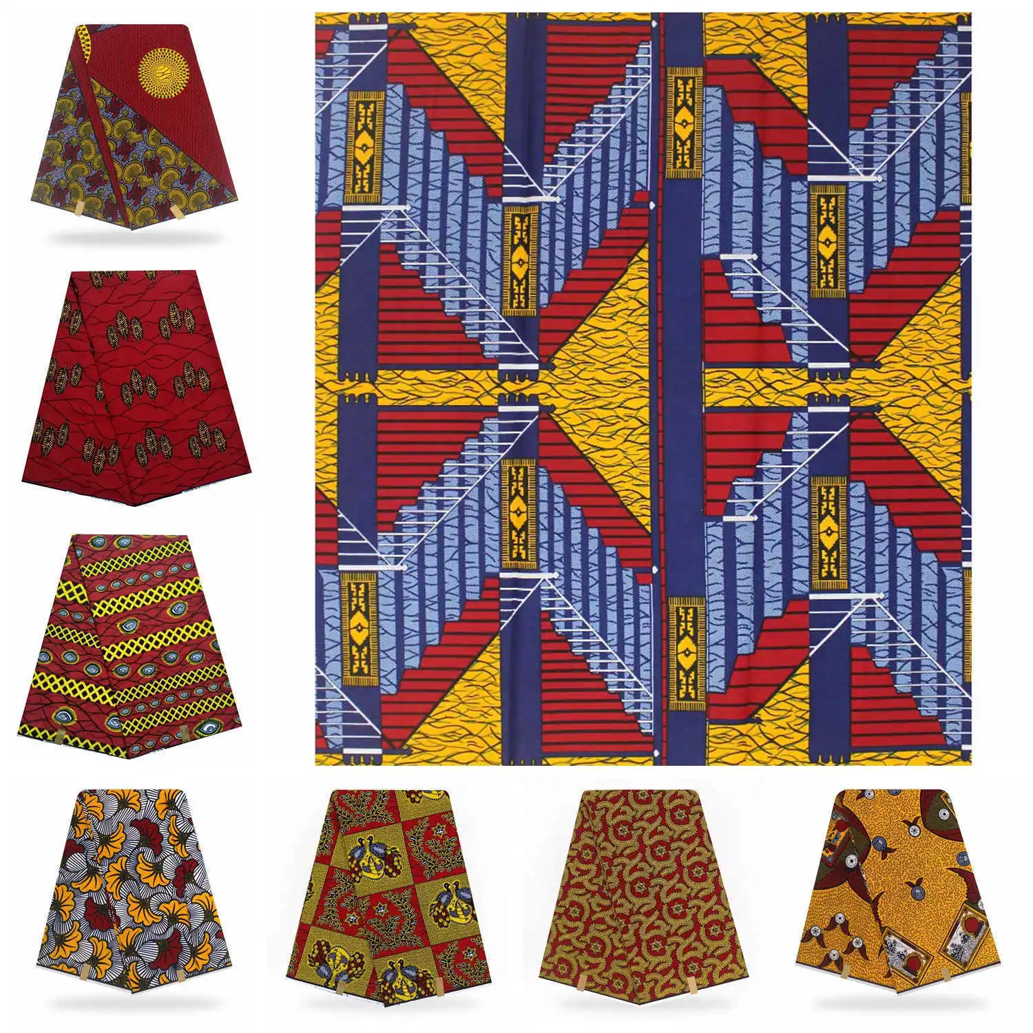 

Ankara Veritable Guaranteed Real Pagne Wax High Quality Tissue Print Wax Tissue Veritable Wax African Ankara Sewing Fabric Soft