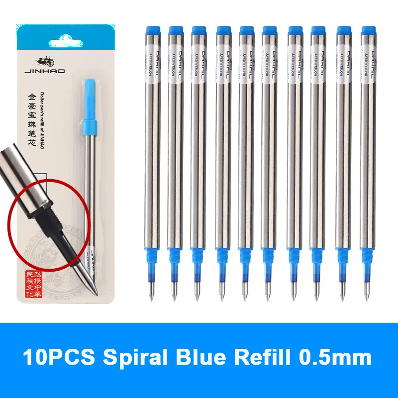 

Набор стержней для ручек JINHAO черный и синий 0,5 мм 0,7 мм